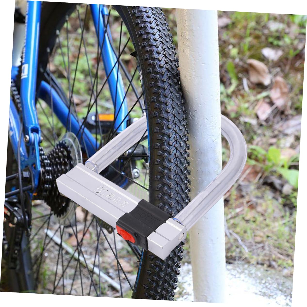 BESPORTBLE 1pezzi Lucchetto Catena Antifurto Per Bici Robusto e Resistente Per Sicurezza All Aperto Su Mountain Bike Scooter e Attrezzature Sportive