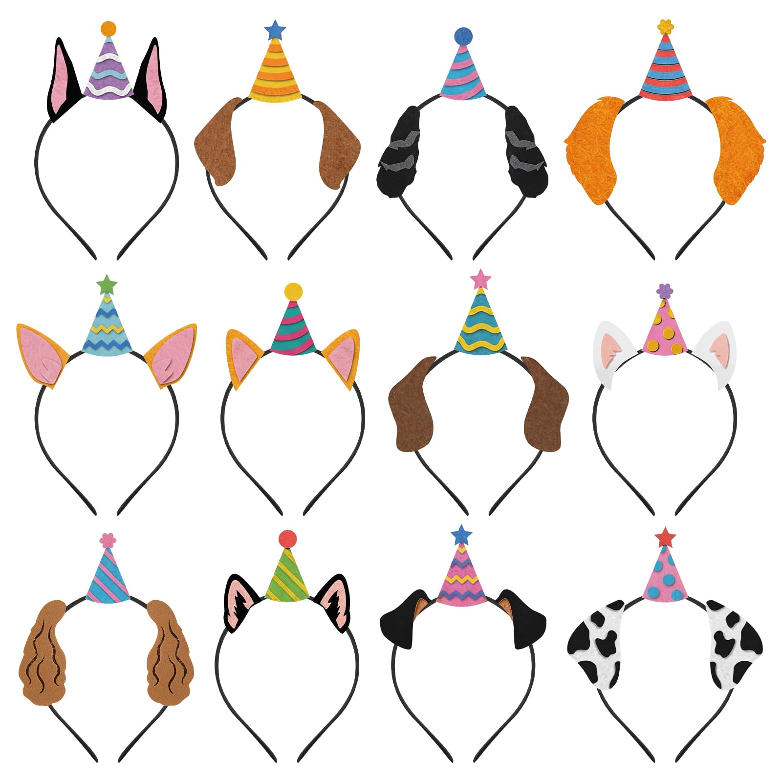 Giegxin Animal Ear Headbands for Photo Props