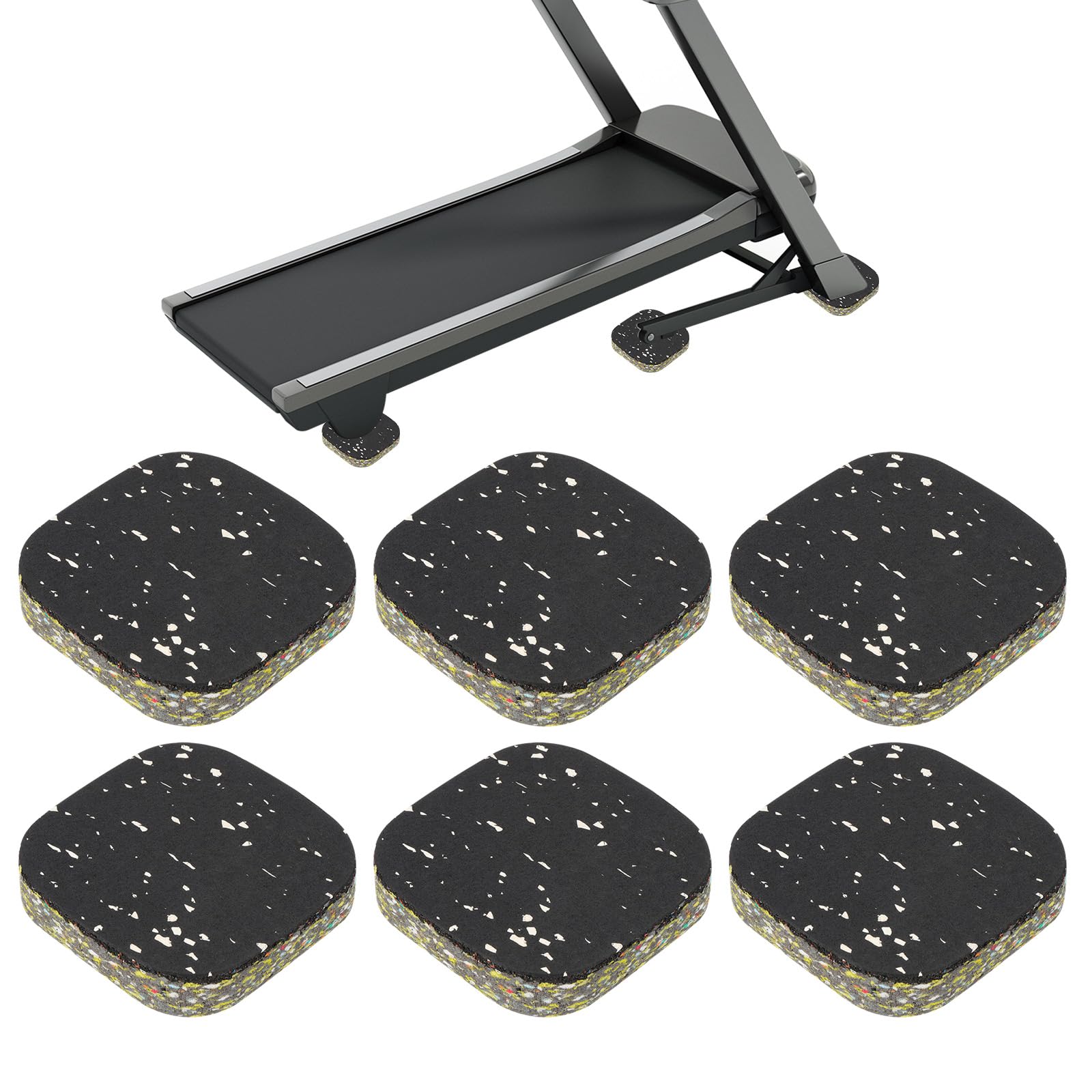 Tapis de sol de home gym pour s'entraîner sans bruit à la maison