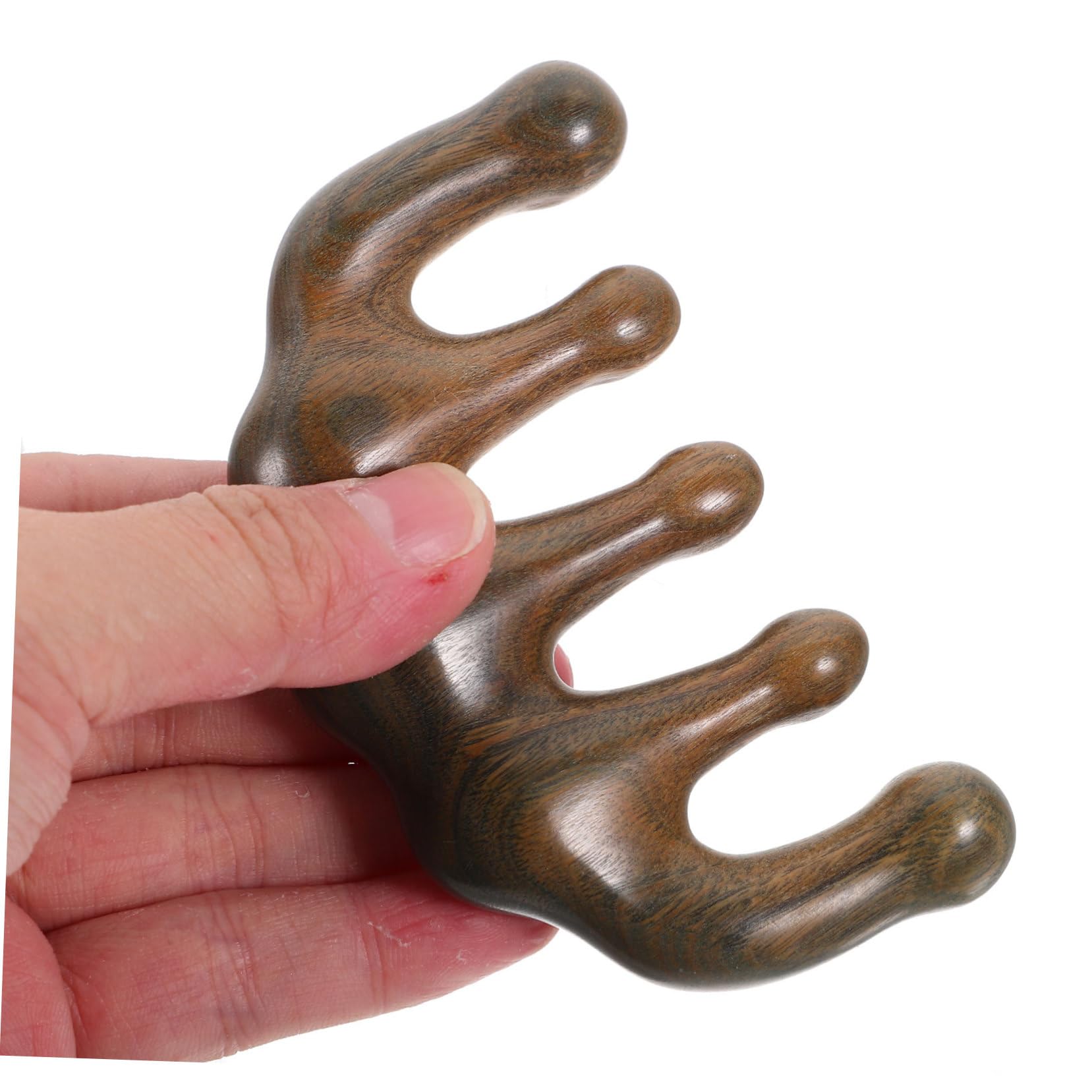 2pezzi Pettine Massaggiatore Per Capelluto e Strumento Design e Finitura Per Comfort Assoluto