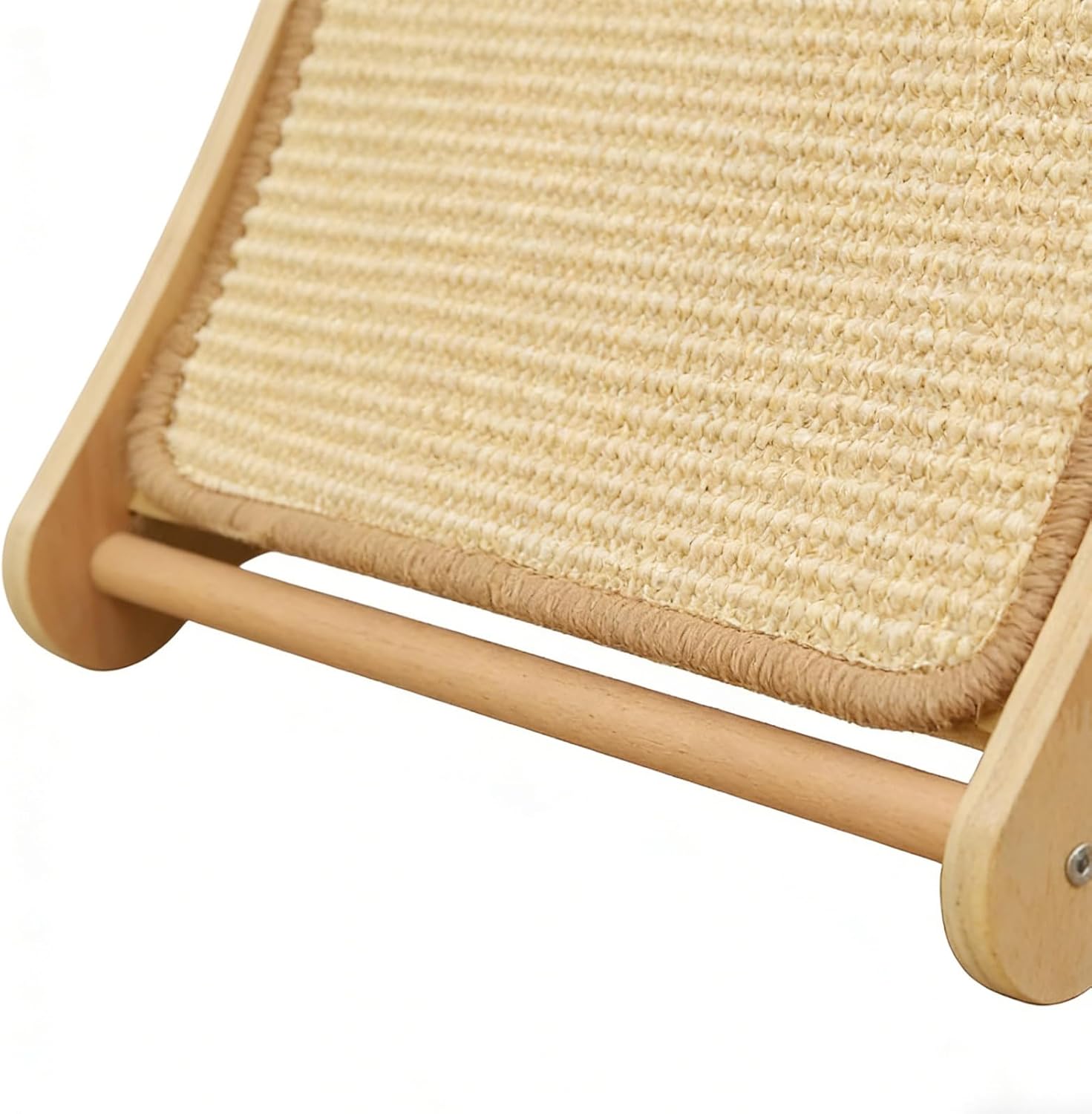 Cat Scratching Pads, Interactive Boredom Relief Cats, 12 Inches Sisal Scratching Ramp, Sturdy Cardboard Cat Scratcher, Indoor Pet Activity Board for Kittens Rabbits Puppies, Floor Play for Home