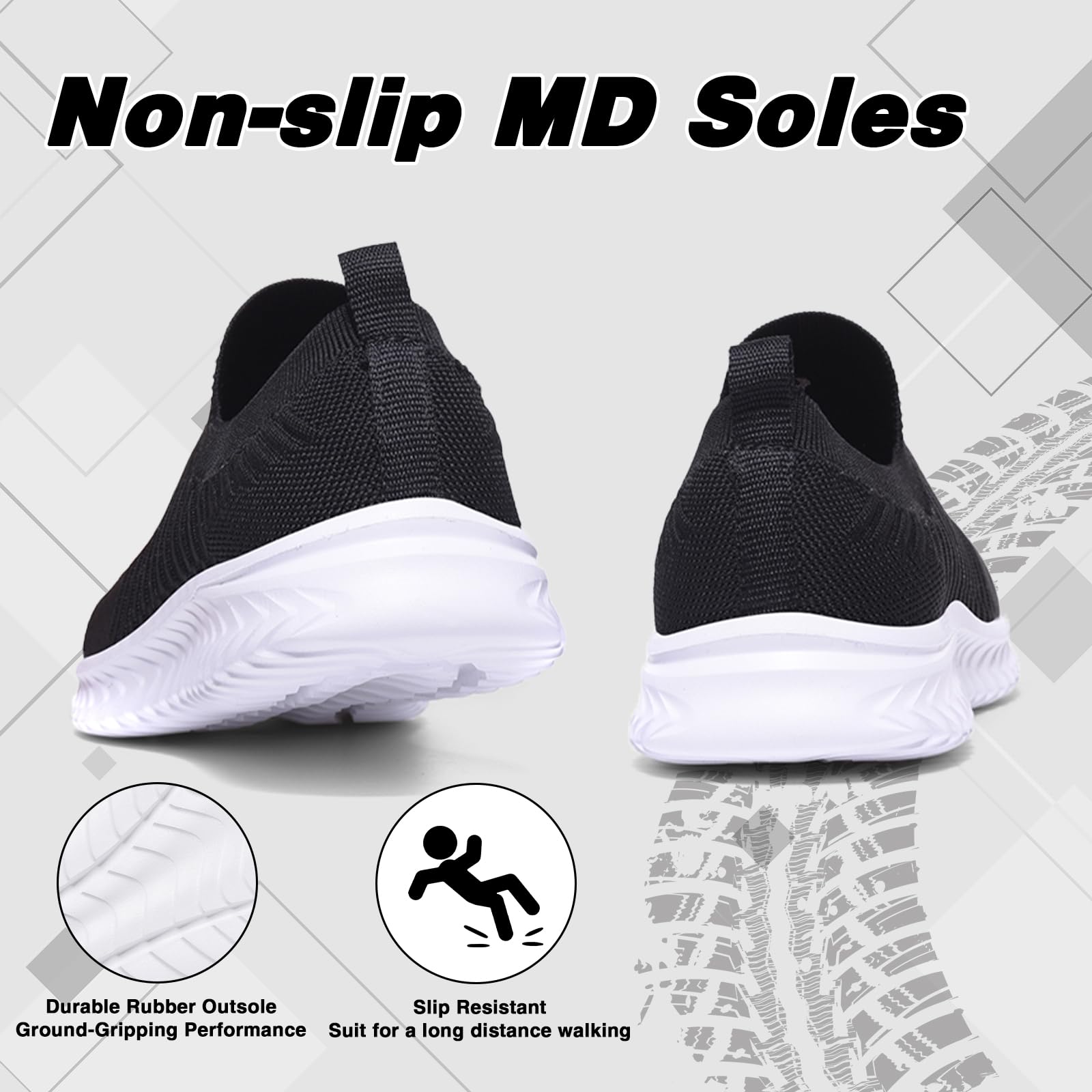 Slip on Chaussure Homme Femme Hommes Chaussures De Course Casual Chaussures De Marche Respirantes Sport Baskets Athlétiques Gym Tennis
