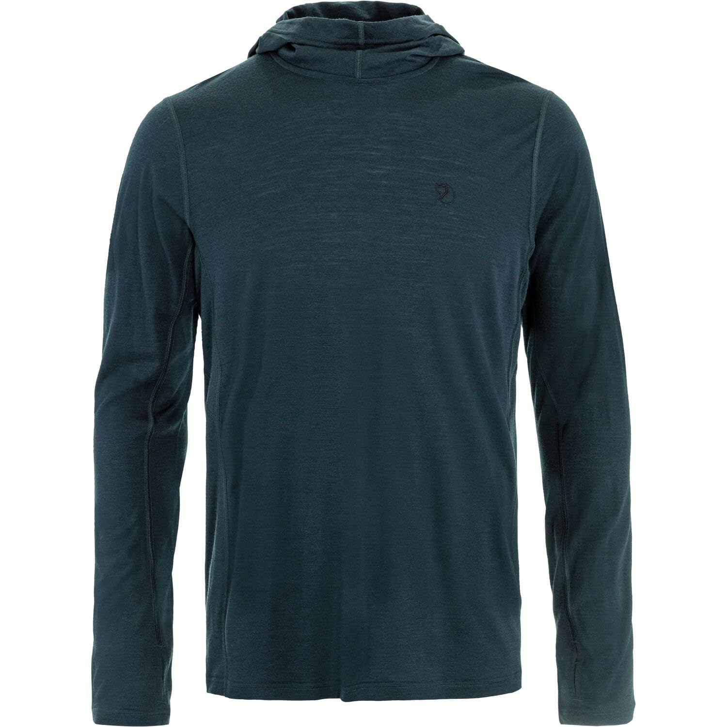 Fjällräven Men's Navy Blue Fjallraven Abisko Wool Hoodie M Dark Navy