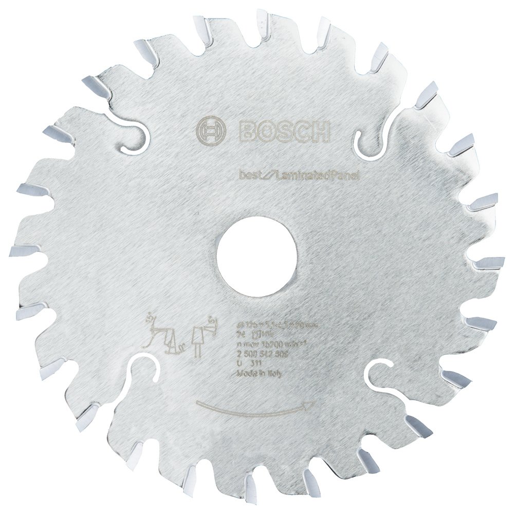 BOSCH 2608642609 - Disco de sierra circular incisor cónico 125x20x24D