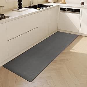 HEBE Anti Fatigue Kitchen Rug Sets 2 Piece Cushioned Kitchen Rugs And Mat Runner Kitchen Hom - View #4