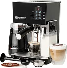 EspressoWorks 10 Pc All-In-One Barista Bundle Espresso Machine & Cappuccino Maker, 19 BAR Pump Set w/ Built in Milk Steam & Frother (Incl: Electric Coffee Bean Grinder, 2 Cappuccino & 2 Espresso Cups, Spoon/Tamper, Portafilter w/ Single & Double Shot - coolthings.us