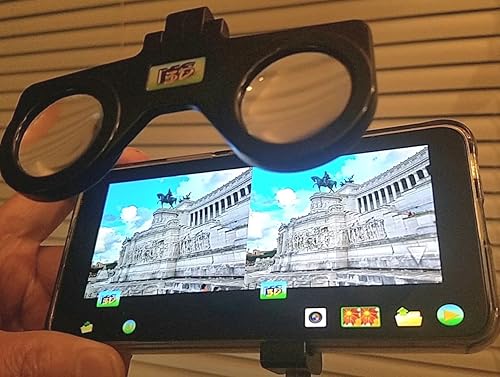 Miniatura 5 de MS3D Gafas -Plano plegable teléfono celular 3D SBS Cámara y visor Gafas