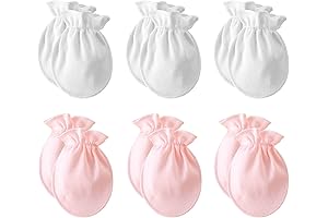 Alluring Newborn Baby Gloves: Premium Cotton Protection for Delicate Hands