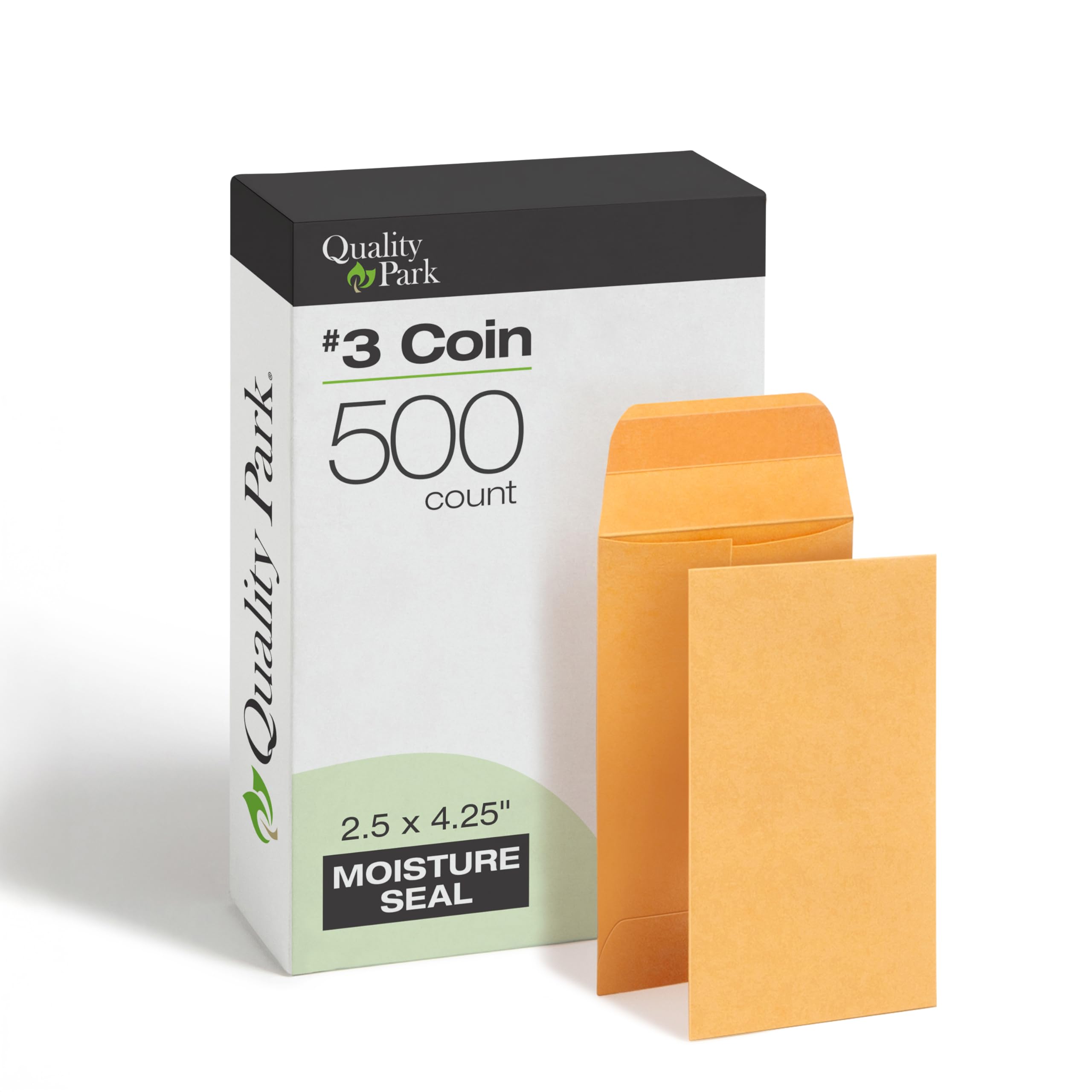 Quality Park #3 Coin Envelopes, 500-Pack