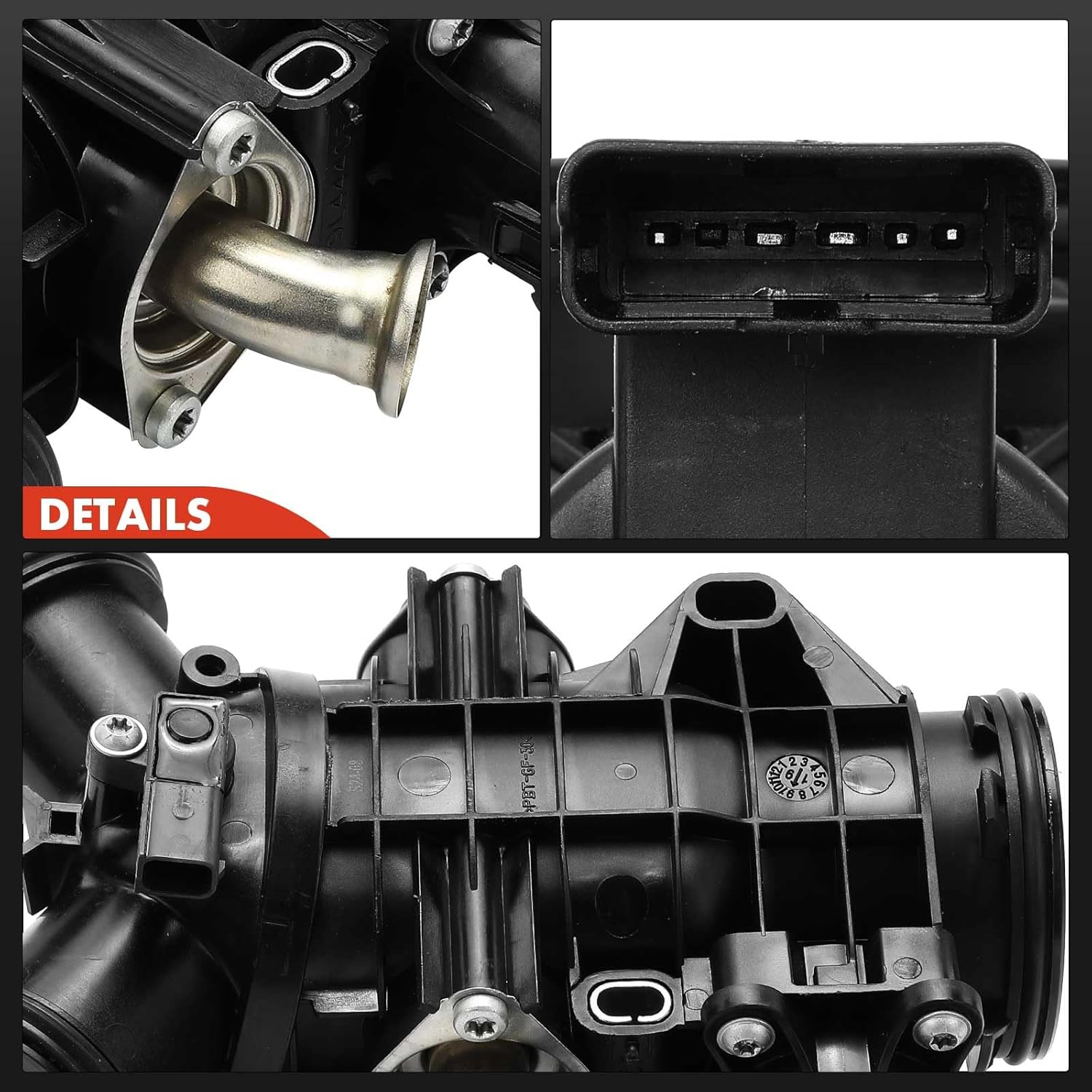 A-Premium Electronic Throttle Body Compatible with Land Rover Range Rover 2016-2021, Range Rover Sport 2016-2022, 3.0L - Replace# LR079230