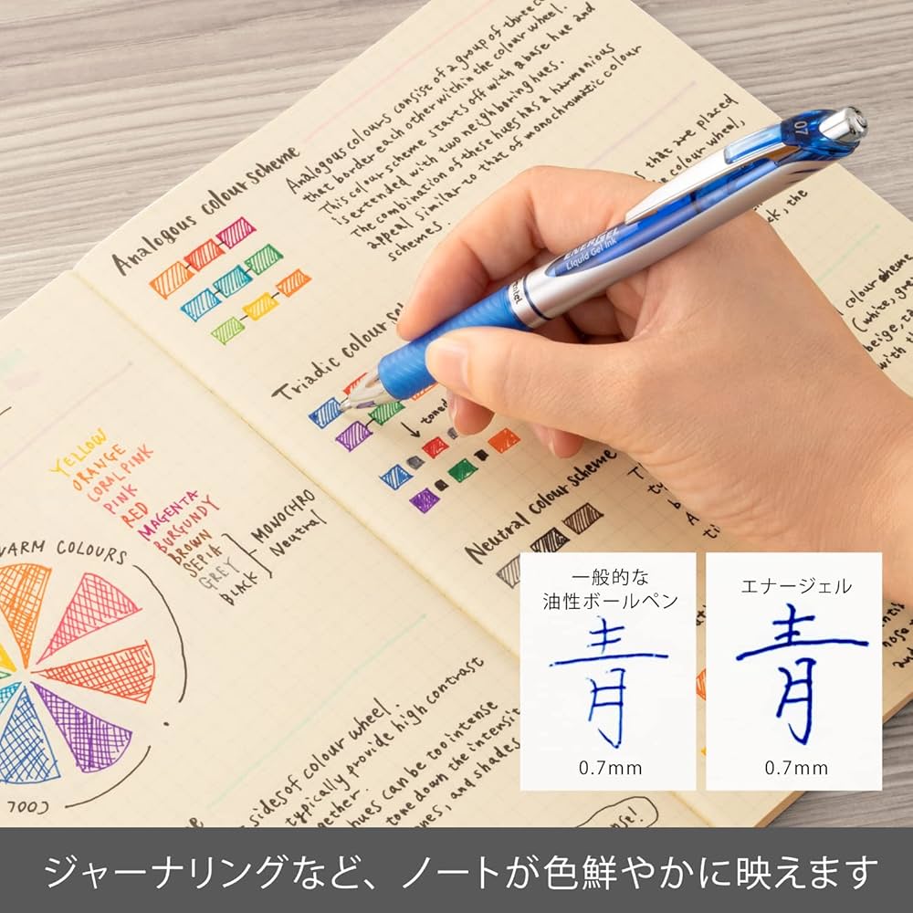 はるみや*ページ Amazon.co.jp: ぺんてる ボールペン ゲルインキ エナージェル