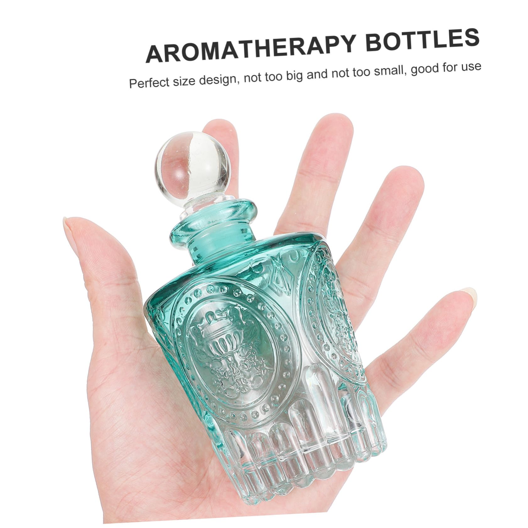 ERINGOGO 2 zestawy Butelka Do Aromaterapii Małe Butelki Na Olejki Eteryczne Butelka Do Aromaterapii 2 sztuki*2