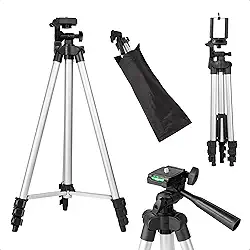 SOU FOTO Tripé com Suporte de Celular 102cm TPC-3110 para Fotos e Gravação de Vídeos