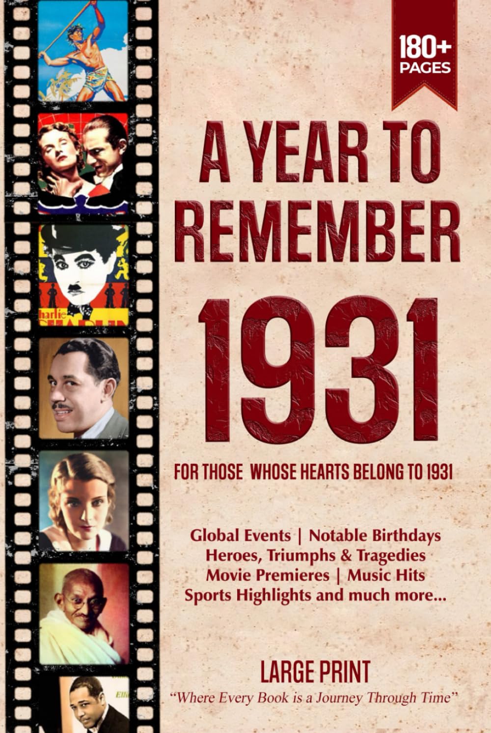 A Year To Remember 1931 History Book: A Nostalgic Tribute for the Radio Babies with Heartfelt Memories of 1931 – An Ideal Gift for Birthdays, Anniversaries, and Special Occasions