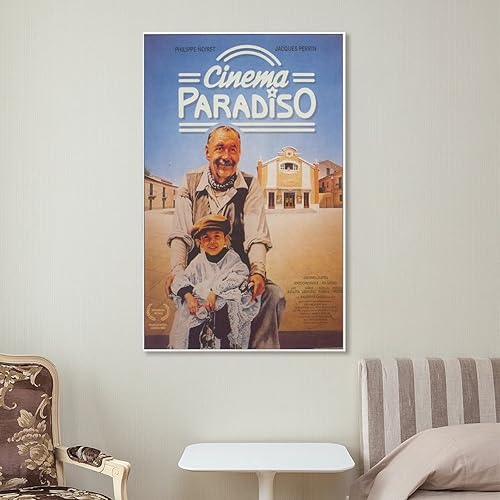 Miniatura 7 de Nuovo Cinema Paradiso - Pósteres de película (3) impresiones artísticas de pared, lienzo, obras de arte, idea de regalo, estética, 24 x 36 pulgadas