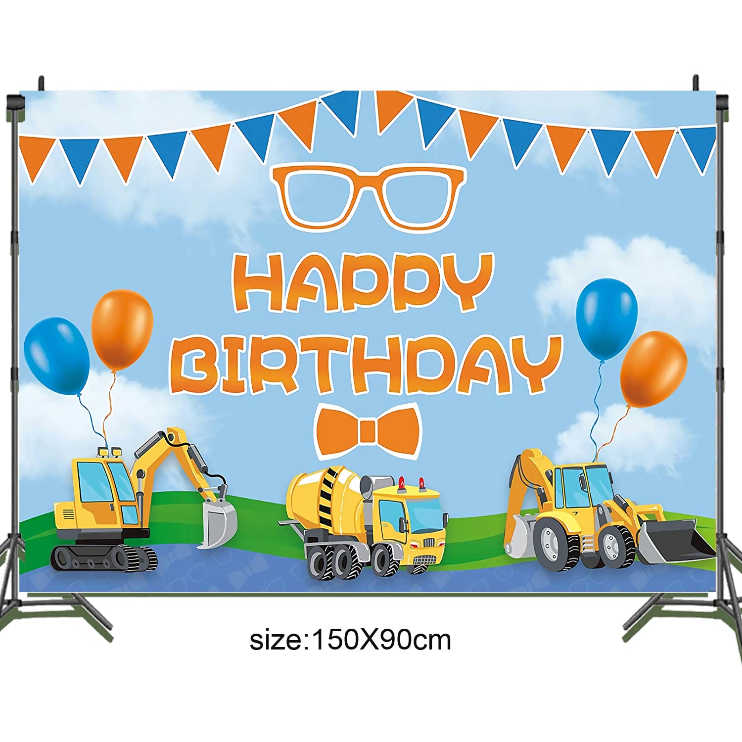 Buy Blippi Birthday Party Supplies, 6x4ft English Teacher Birthday
