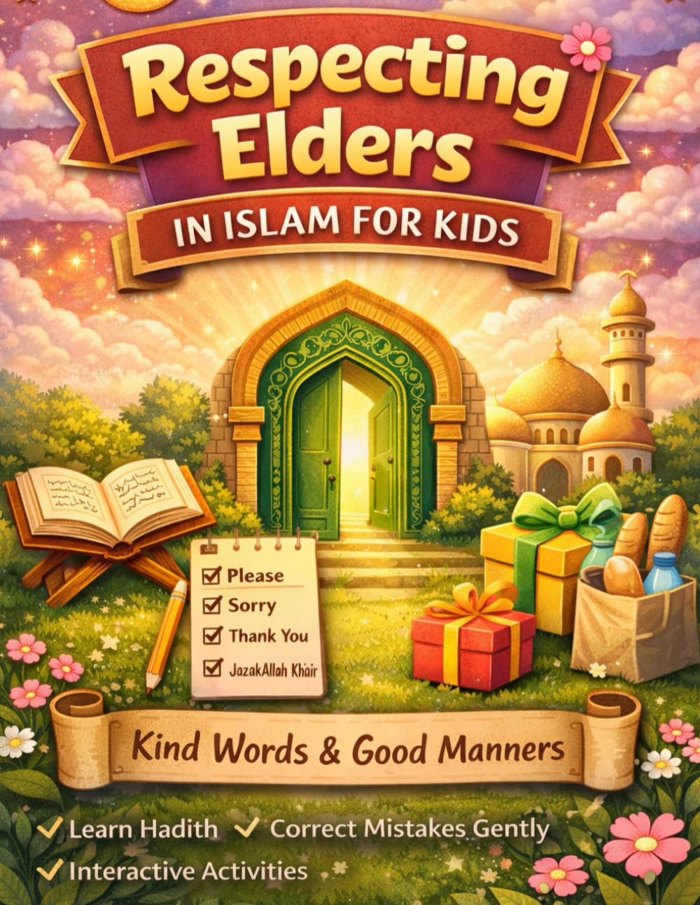 Respecting Elders in Islam for Kids: An Islamic Manners & Adab Guide to Teach Children Respect, Obedience, Kindness & Good Character with Fun Activities & Real‑Life Practice