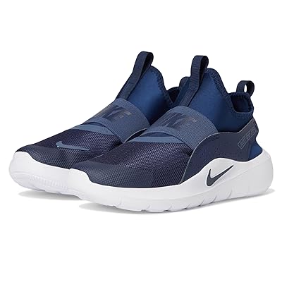 Nike Kids Flex Runner 4 (Little Kid) Kids Shoes Midnight Navy/Midnight Navy/Blue Void