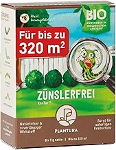Plantura Xentari Raupenfrei & Zünslerfrei gegen Buchsbaumzünsler & Schadraupen, extrem wirksames & biologisches Spritzmittel, Nicht bienengefährlich, 8 x 2g Portionsbeutel