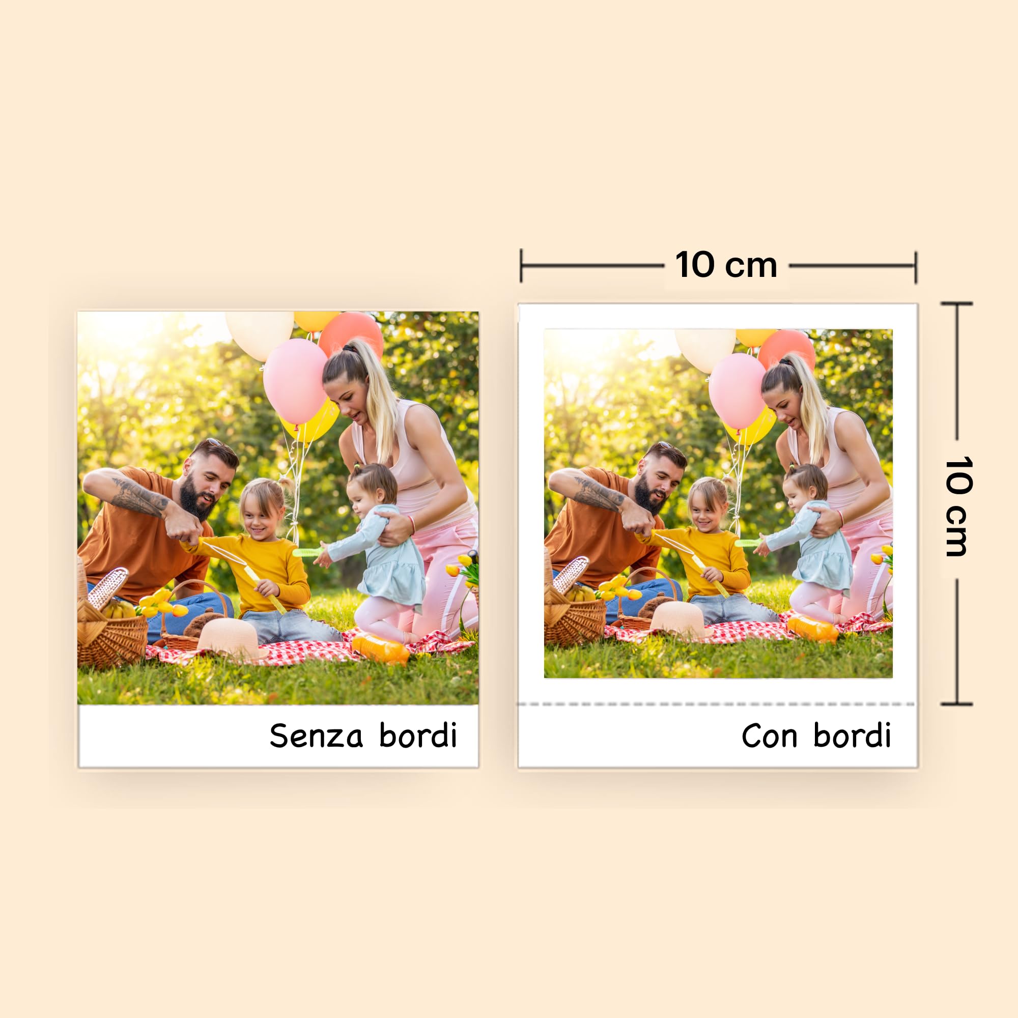 KODAK Mini Shot 4 ERA Weihnachtsgeschenke 4PASS 2-in-1 Sofortbildkamera und Fotodrucker (10x10cm) Sofortbildkamera + 10 Blatt im Lieferumfang enthalten + 60-Blatt-Patrone, Gelb