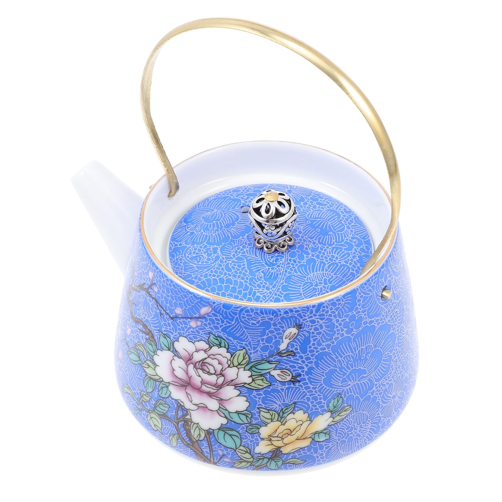 Théière en céramique avec infuseur pour infuser facilement vos thés en vrac