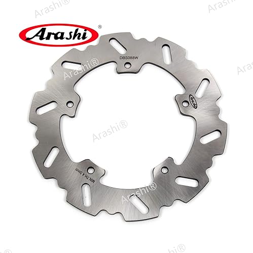Miniatura 6 de Arashi Rotores de disco de freno delantero y trasero para BMW S1000RR 2009-2018  S1000R 2014-2017 NAKED 2014-2018 Accesorios de repuesto de