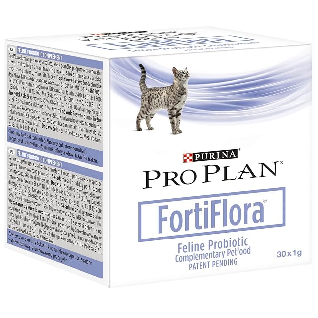 Nestlé Purina Fortiflora Equilibrio Intestinale Gatto, 30 Buste