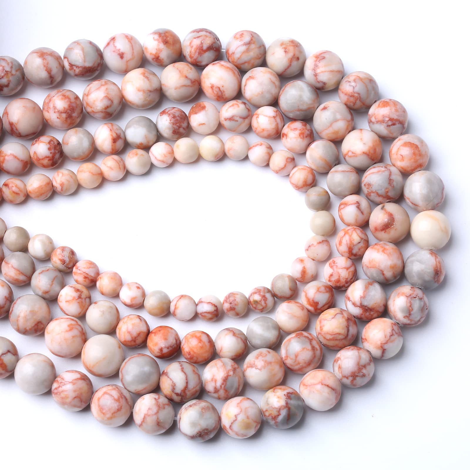 Lot De 30 Perles En Agate Gemme Naturelle Rouge Foncé – 6 Mm – Parfaites Pour La Création De Bijoux