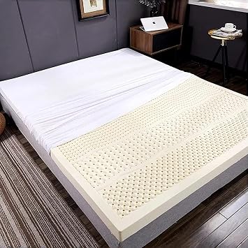 100% Natural Latex Mattress Topper 2.5cm /3.5cm Natural Latex Mattress Sleeps Cool Breathable Latex Mattress Bed Pad,2.5cm,120cm*190cm