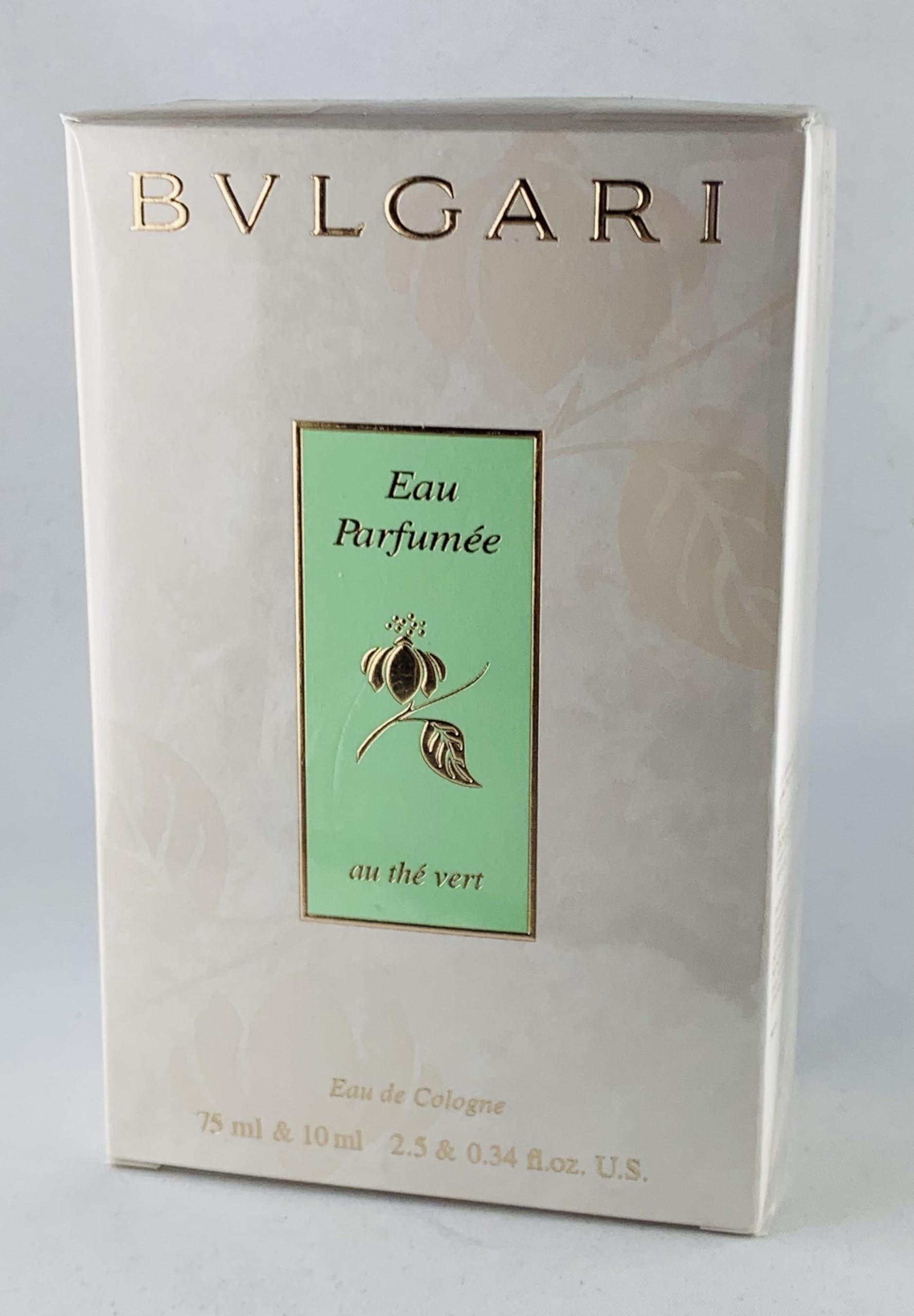 Bvlgari Eau Parfumee Au The Vert for Women - 2 Pc Gift Set 2.5oz EDC Spray, 0.33oz EDC Spray (Mini)