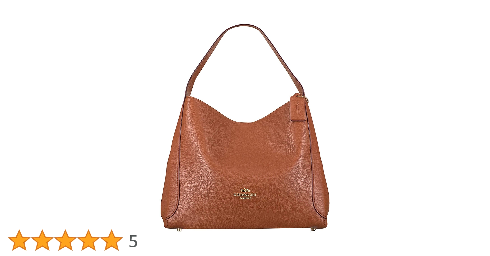 Buy Coach Hadley Hobo Ladies Medium Saddle Brown Leather Shoulder