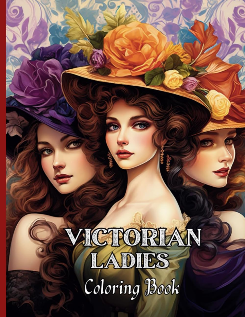 Victorian Ladies Coloring Book: Romantic Victorian Portraits for Stress Relief & Creativity