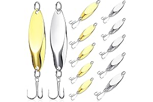 Superb 30-Piece Silver Fishing Spoons