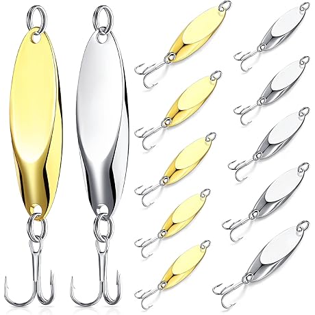 Superb 30-Piece Silver Fishing Spoons