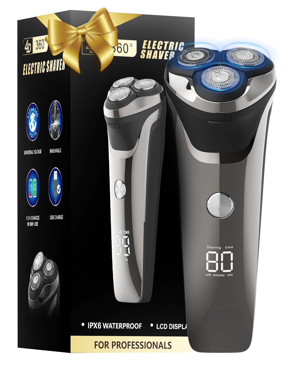 Rantizon Gifts for Men Electric Razor for Men