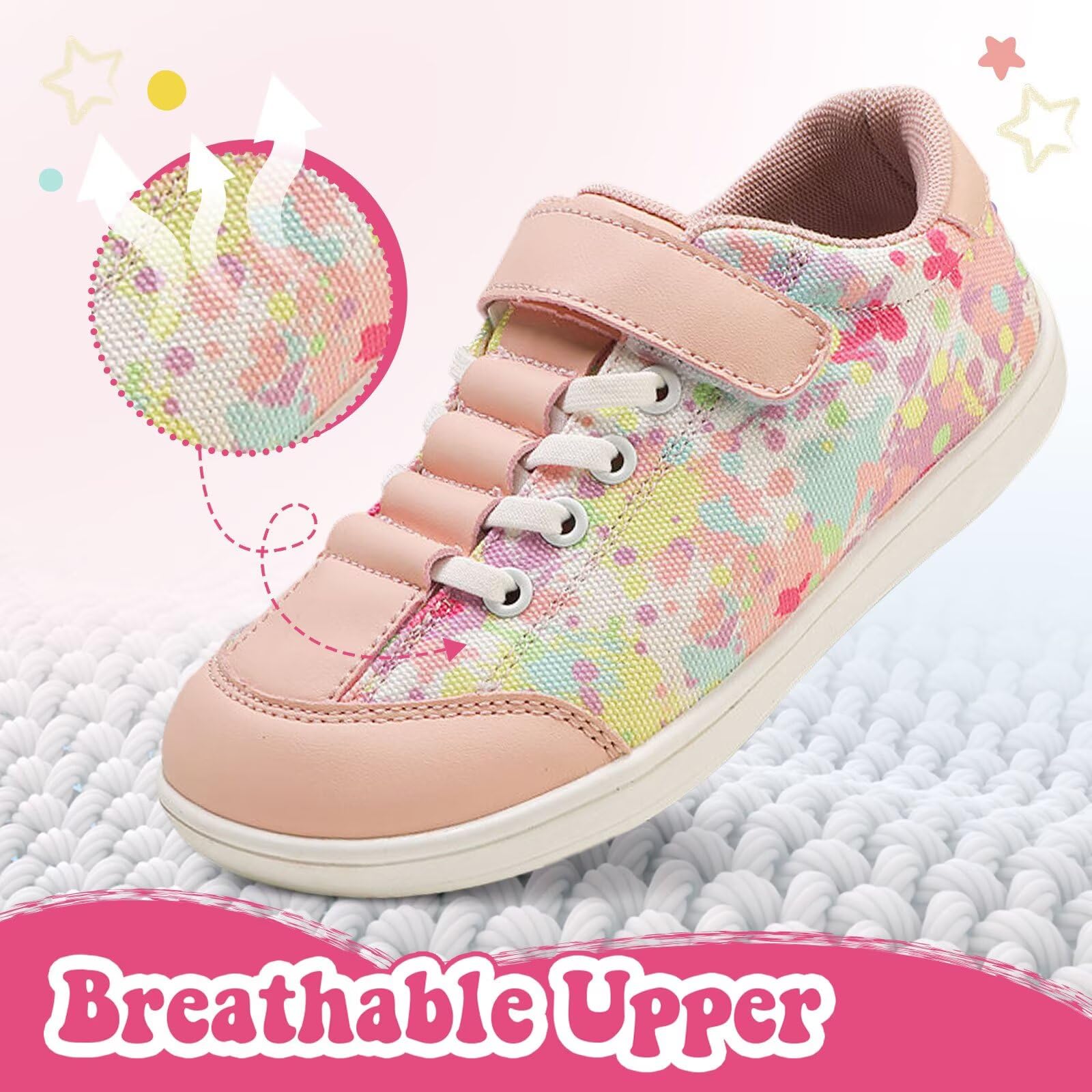 Chaussures Enfant Garçon Fille Barefoot Shoes Kids Basket Scratch Minimalistes Respirant Large Pieds Nus Légères Antidérapant
