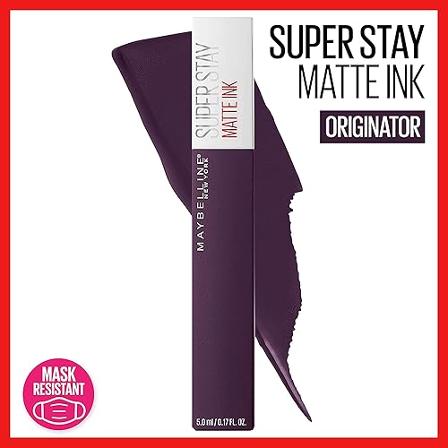 Miniatura 223 de Maybelline New York SuperStay - Lápiz labial líquido de tinta mate, Dreamer, 0.17 onzas líquidas