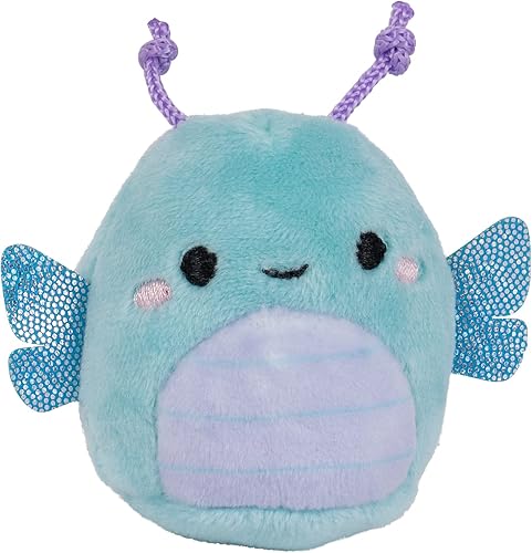 Miniatura 4 de Squishville by Squishmallows SQM0158 Mall-Two - Dos personajes de peluche de 2 pulgadas, escena de juego temática, más 4 bolsas de accesorios,