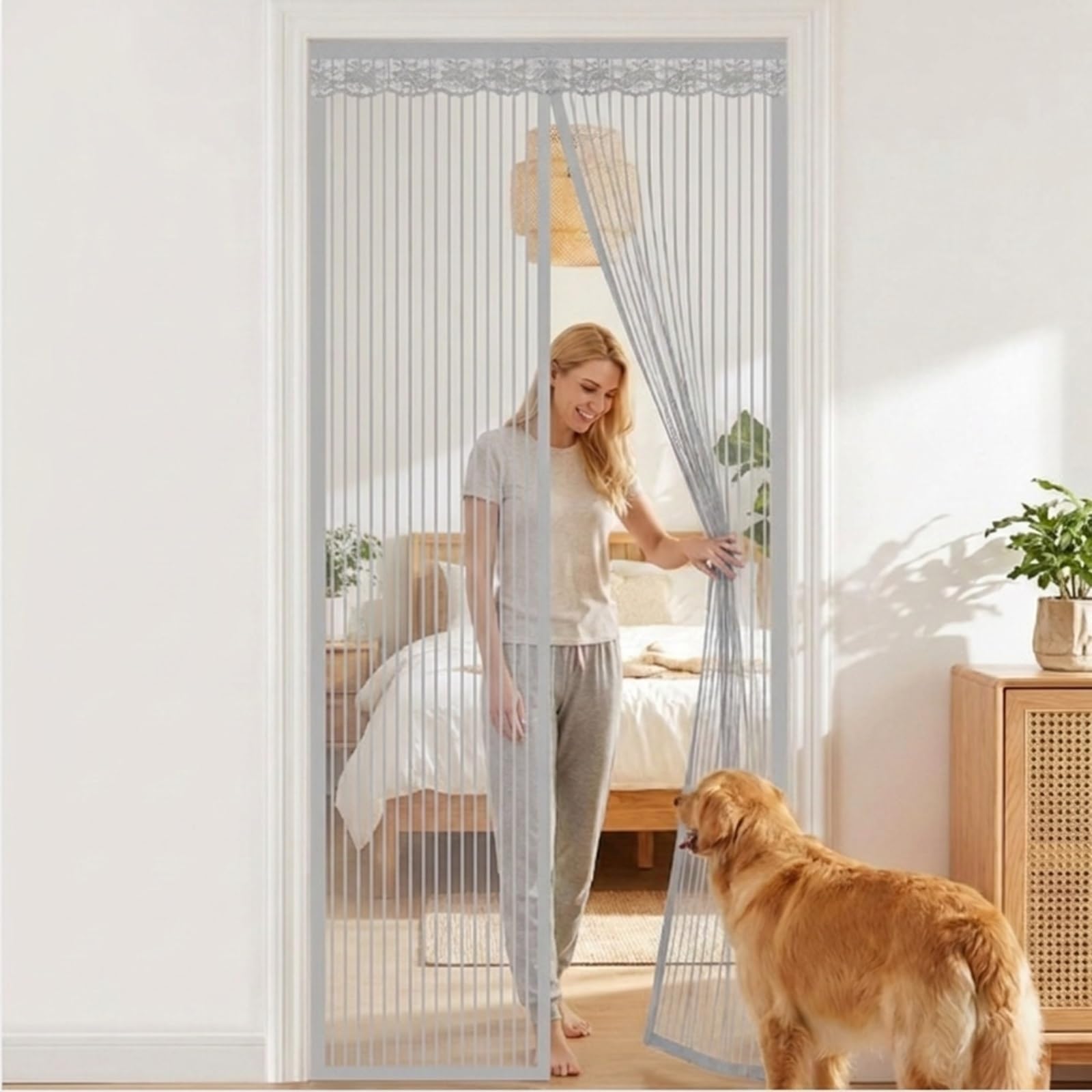 Moustiquaire porte balcon pour aérer la maison sans les mouches