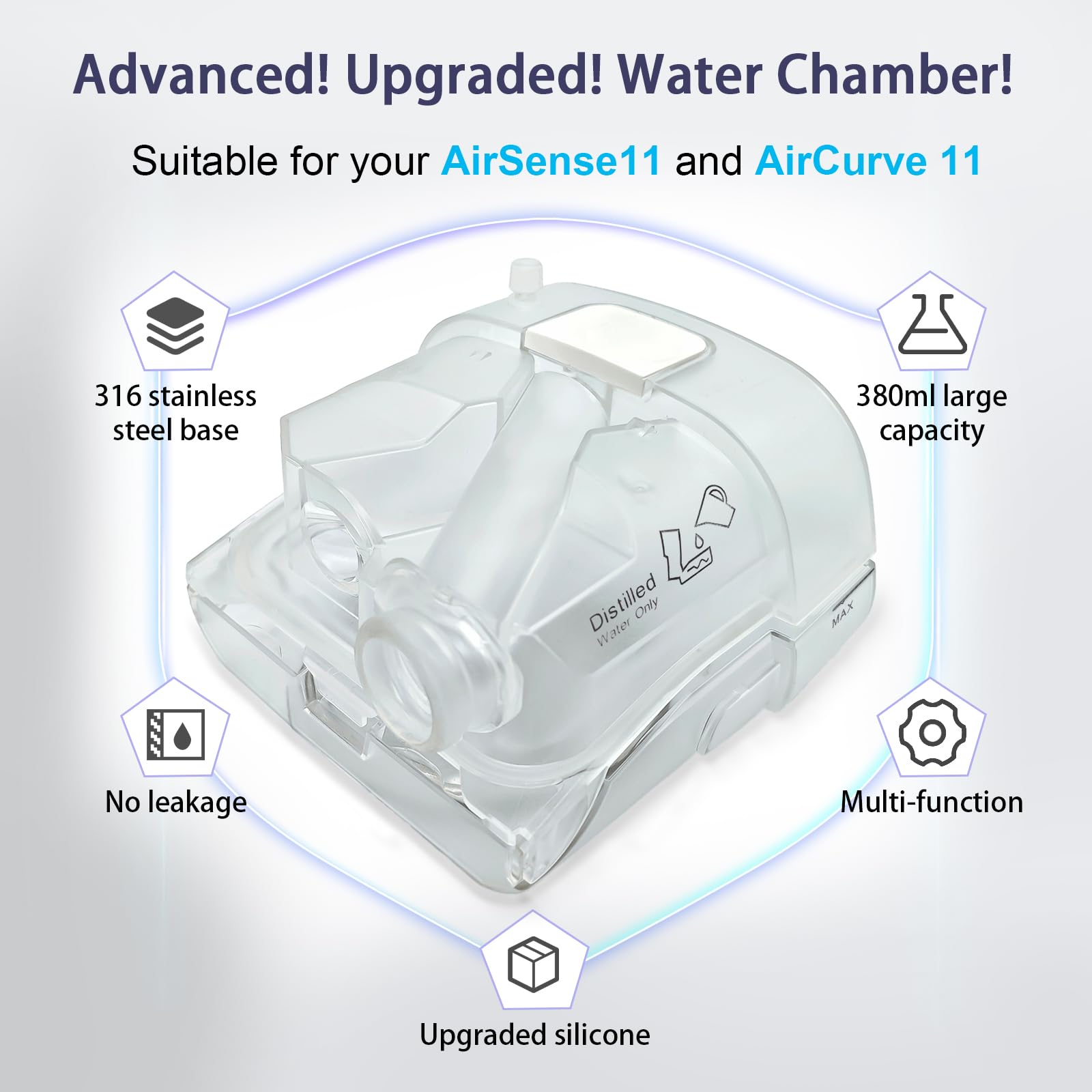 Amazon.com: Water Chamber Adapter for ResMed AirSense 11 and