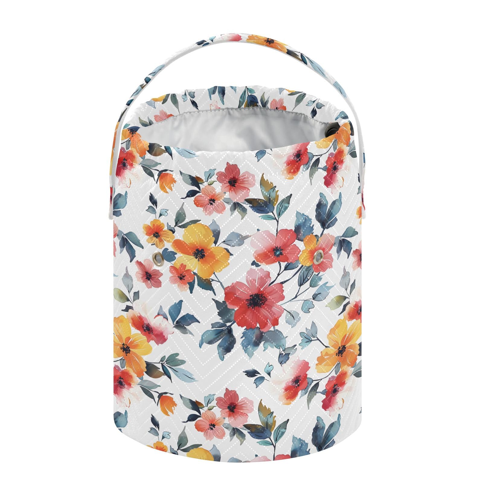 Yarn Storage Bag Small Crochet Bag Knitting Bag Organizer Chinese Style Flower Yarn Bags for Crocheting Basket