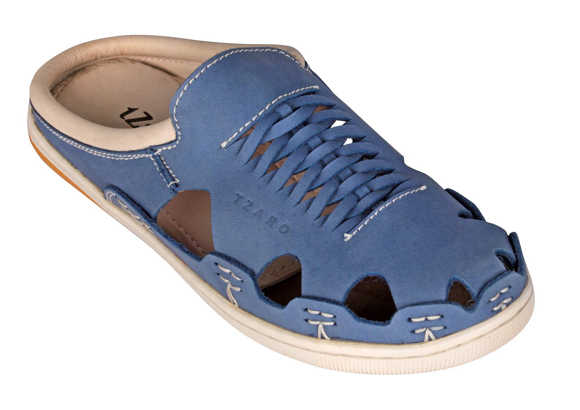 See full amazon price history chart for tZaro GENUINE LEATHER SANDAL (Blue, numeric_7) tZaro GENUINE LEATHER SANDAL (Blue, numeric_7) (B08B1QQS3J) Amazon Price History, Amazon Price Tracker