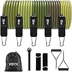 VEICK Resistance Bands, Exercise Bands, Workout Bands, Resistance Bands for Working Out with Handles for Men and Women, Exercising Bands for Fitness Weights Work Out at Home