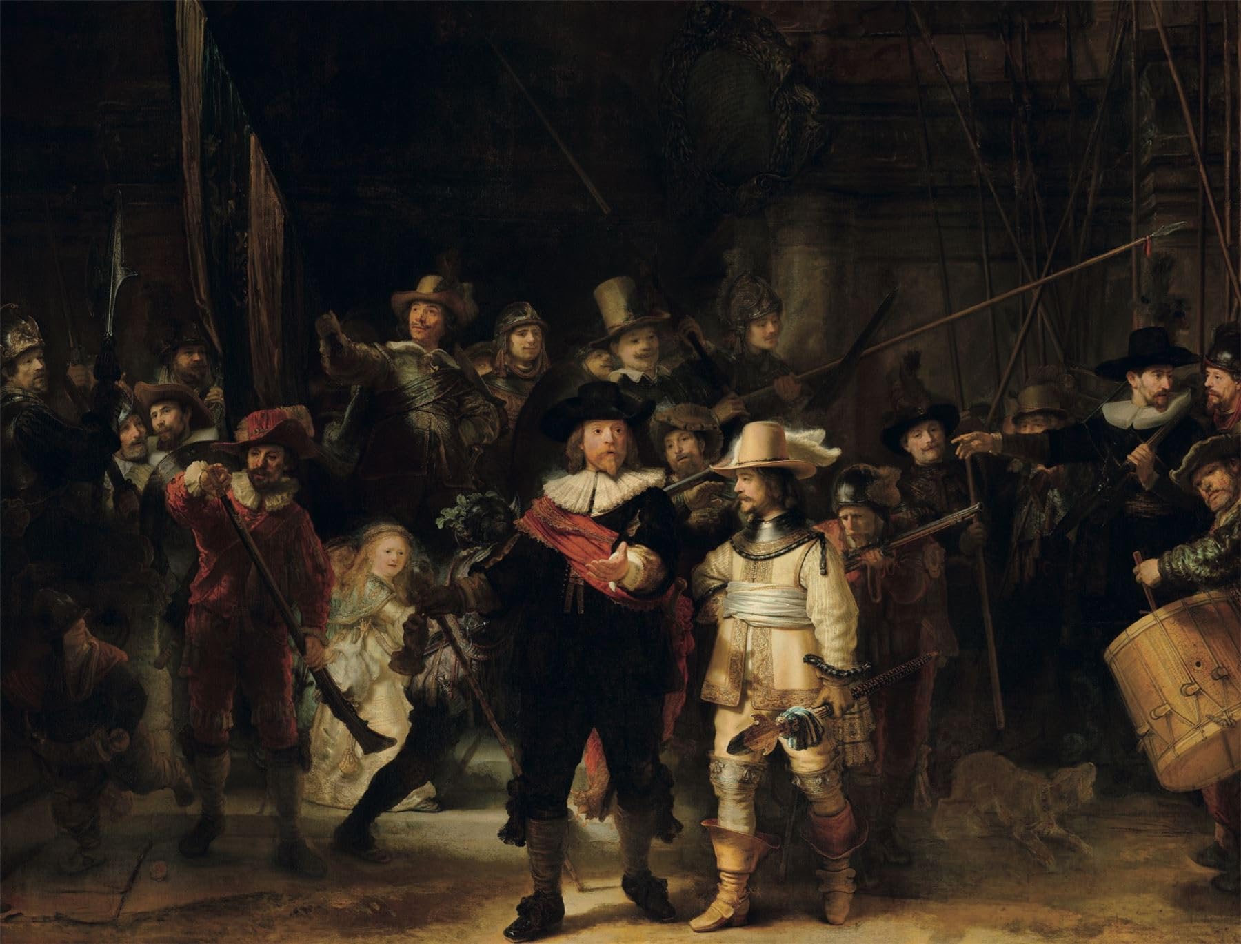 Rembrandt The Night Watch 1000 Piece Jigsaw Puzzle