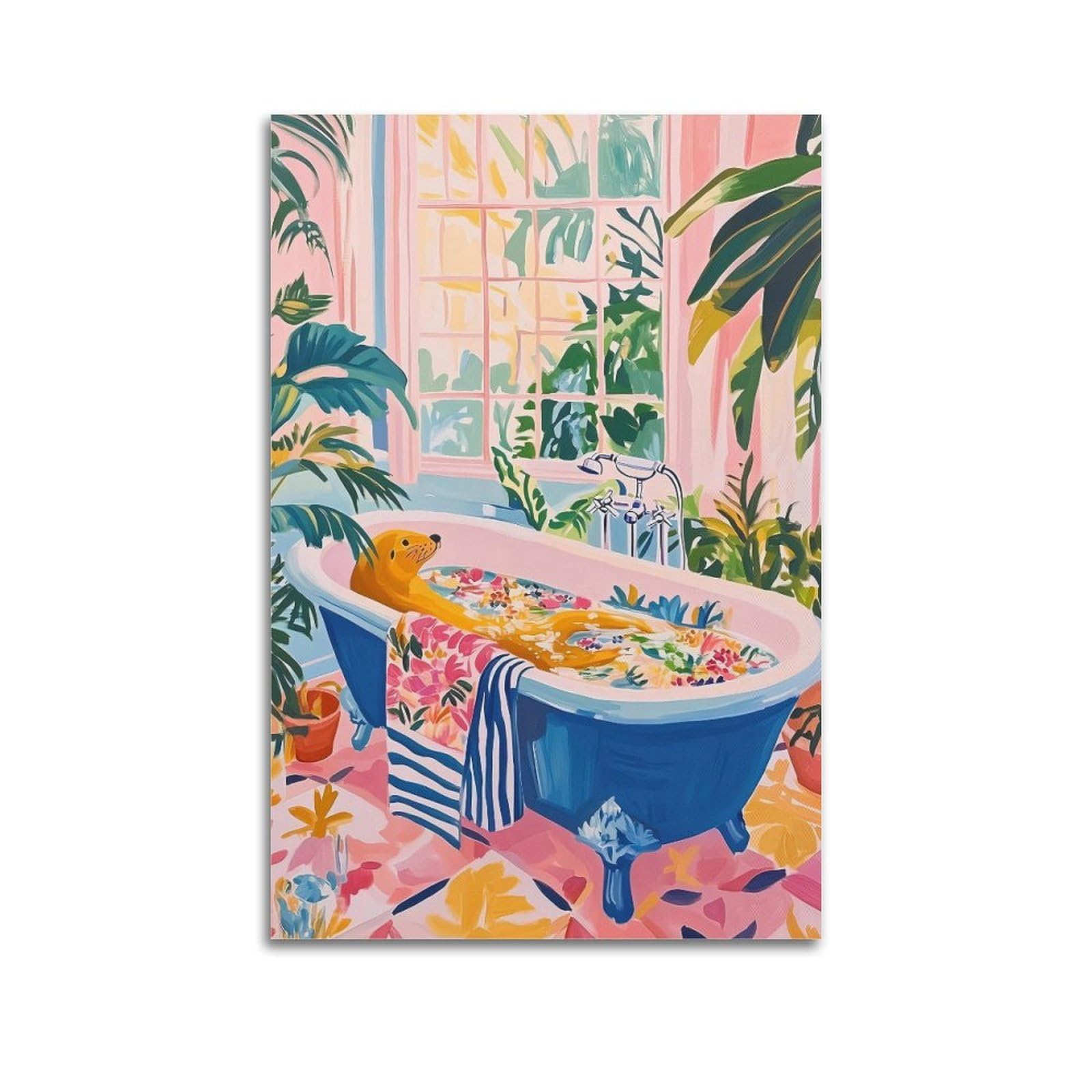 JoenTdrn Henri Matisse Aesthetic Canvas Wall Art Print Home Decor for Bedroom Living Room24x36inch(60x90cm) Unframe-style