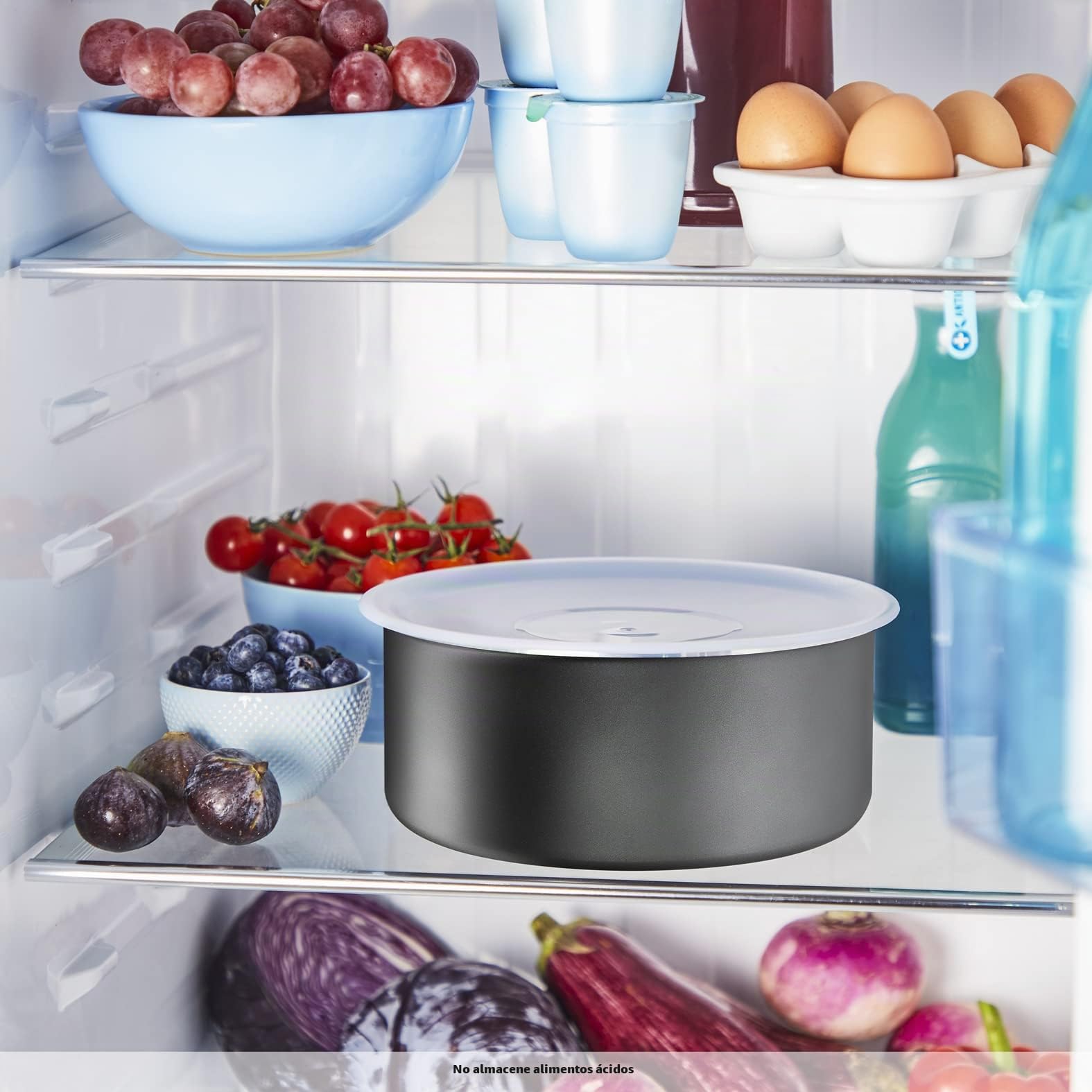 Tefal Ingenio Daily Chef ON - Juego de ollas y sartenes, 20 piezas, apilables, mango extraíble, ahorro de espacio, antiadherente, inducción, gris, L7619402