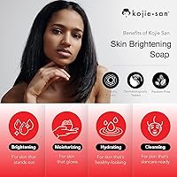 Vista 2 de Kojie San DreamWhite Soap - Jabón de ácido kójico iluminador de la piel y antienvejecimiento que reduce la inflamación, gérmenes hiperpigmentación