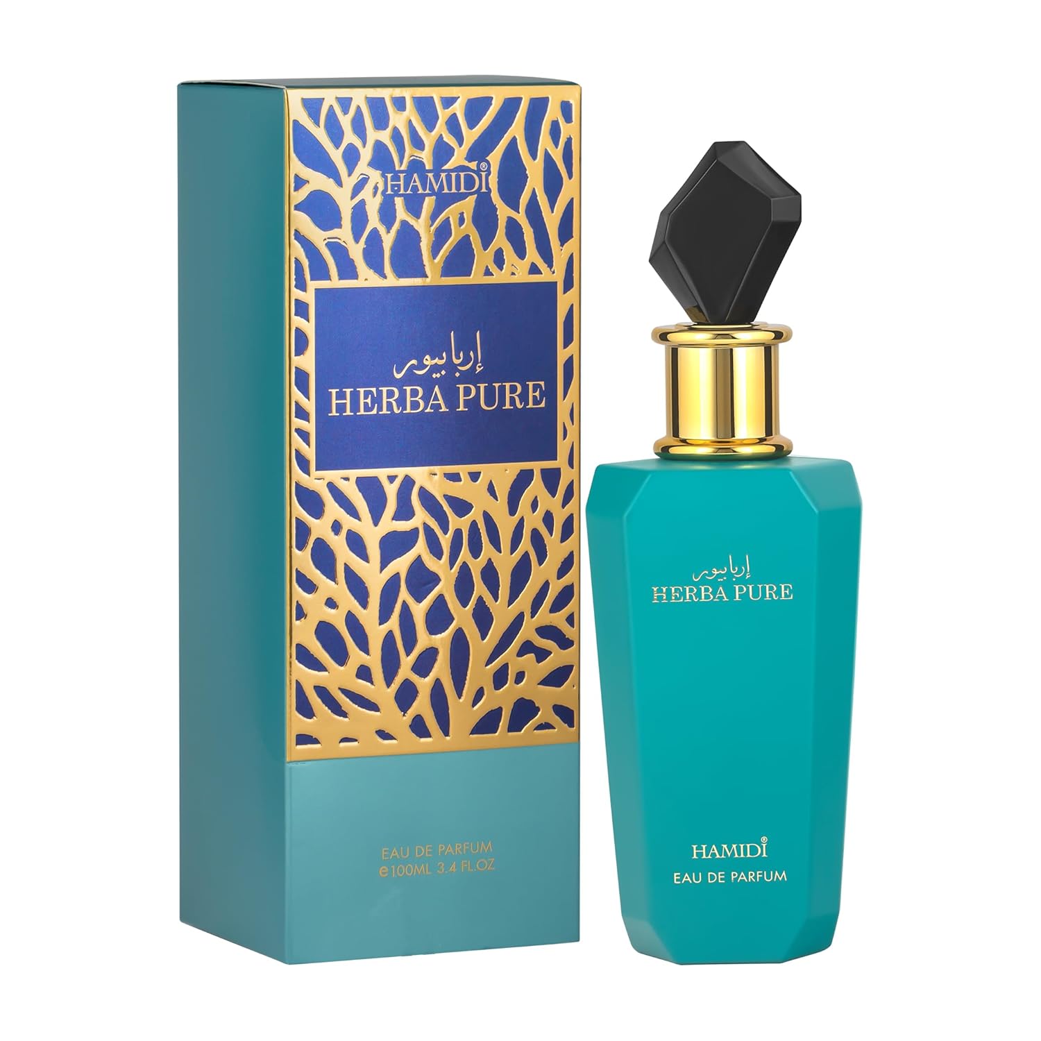 Hamidi H Herba Pura Eau de Parfum Spray 3.38 Oz - Unisex Arabian Perfume for Men & Women - Oriental Fragrance with Fresh & Warm Notes - Luxury Everyday Long-Lasting Scent - Image 3