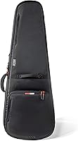 Vista 11 de Gator Cases ICON Series Premium - Bolsa de concierto resistente a la intemperie para guitarras de estilo semihueco; con tiradores de cremallera