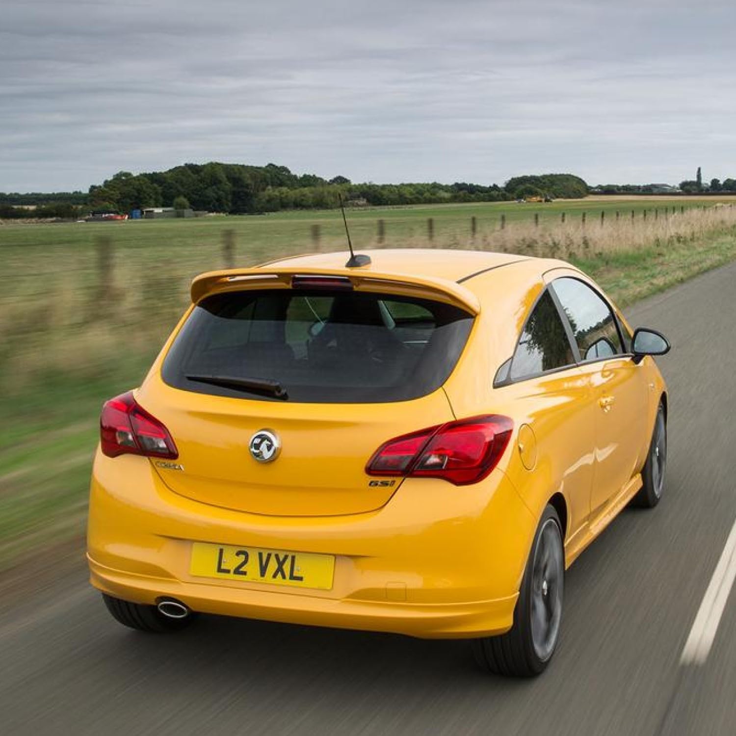 2x Gasfeder Dämpfer Heckklappe Kompatibel mit Opel Corsa E 2014-2019. Gasdruckfeder Heckklappendämpfer Ersatz für 13428038 und Andere.